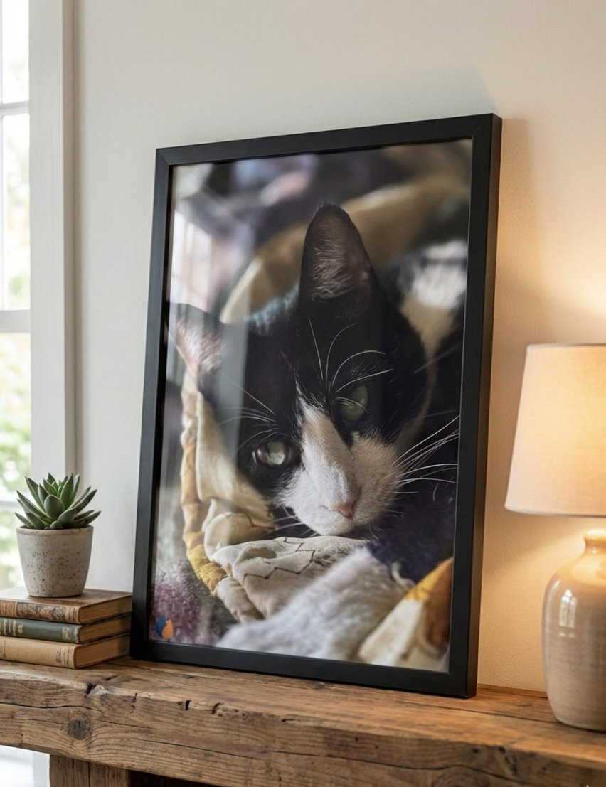 Tu Mascota, Para Siempre – Cuadro Personalizado